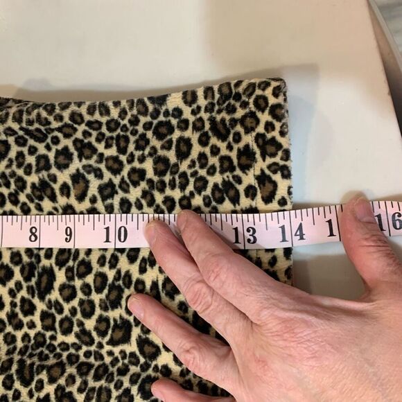 Leopard Vest Girl’s Black Trim Large (Junior) Zipper - Picture 5 of 6